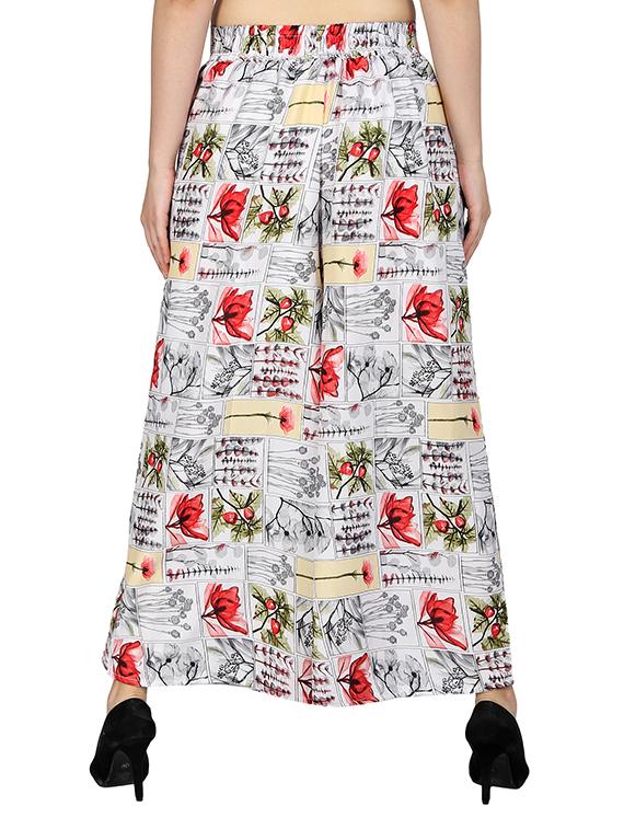 set of 2 printed flared palazzo - 15492098 - Zoom Image - 10