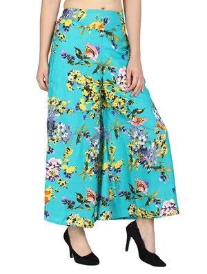 set of 2 printed flared palazzo - 15492105 - Standard Image - 4