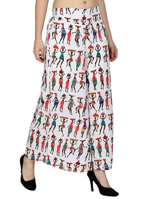 set of 2 printed flared palazzo - 15492114 - Standard Image - 4