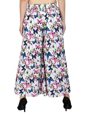 set of 2 printed flared palazzo - 15492114 - Standard Image - 10