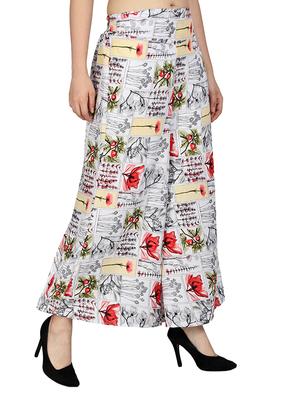 set of 2 printed flared palazzo - 15492118 - Standard Image - 4