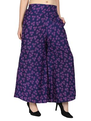 set of 2 printed flared palazzo - 15492123 - Standard Image - 4