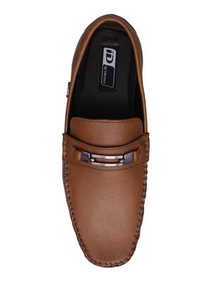 tan leather slip on loafers - 15492644 - Standard Image - 4