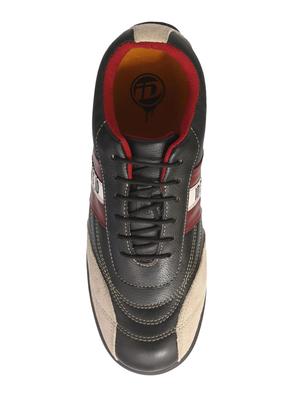 black leather lace up shoes - 15492745 - Standard Image - 4