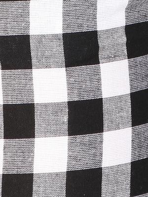 flat front checkered trouser - 15493841 - Standard Image - 4