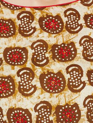 Printed flared kurta - 15494260 - Standard Image - 4