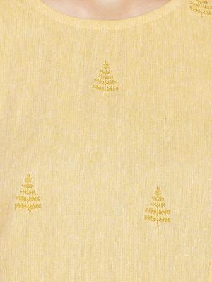 Embroidered straight kurta - 15494270 - Standard Image - 4