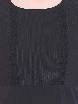 Straight pintucks kurta - 15494858 - Standard Image - 4