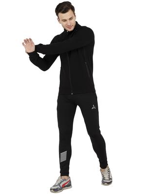 black cotton casual jacket - 15495536 - Standard Image - 4