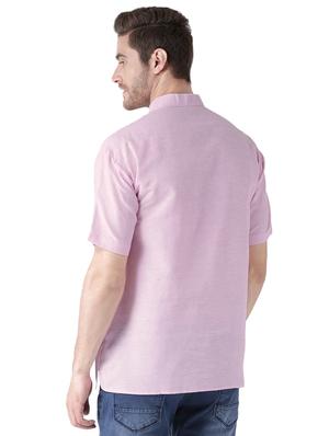 multi colored khadi short kurta - 15495709 - Standard Image - 4