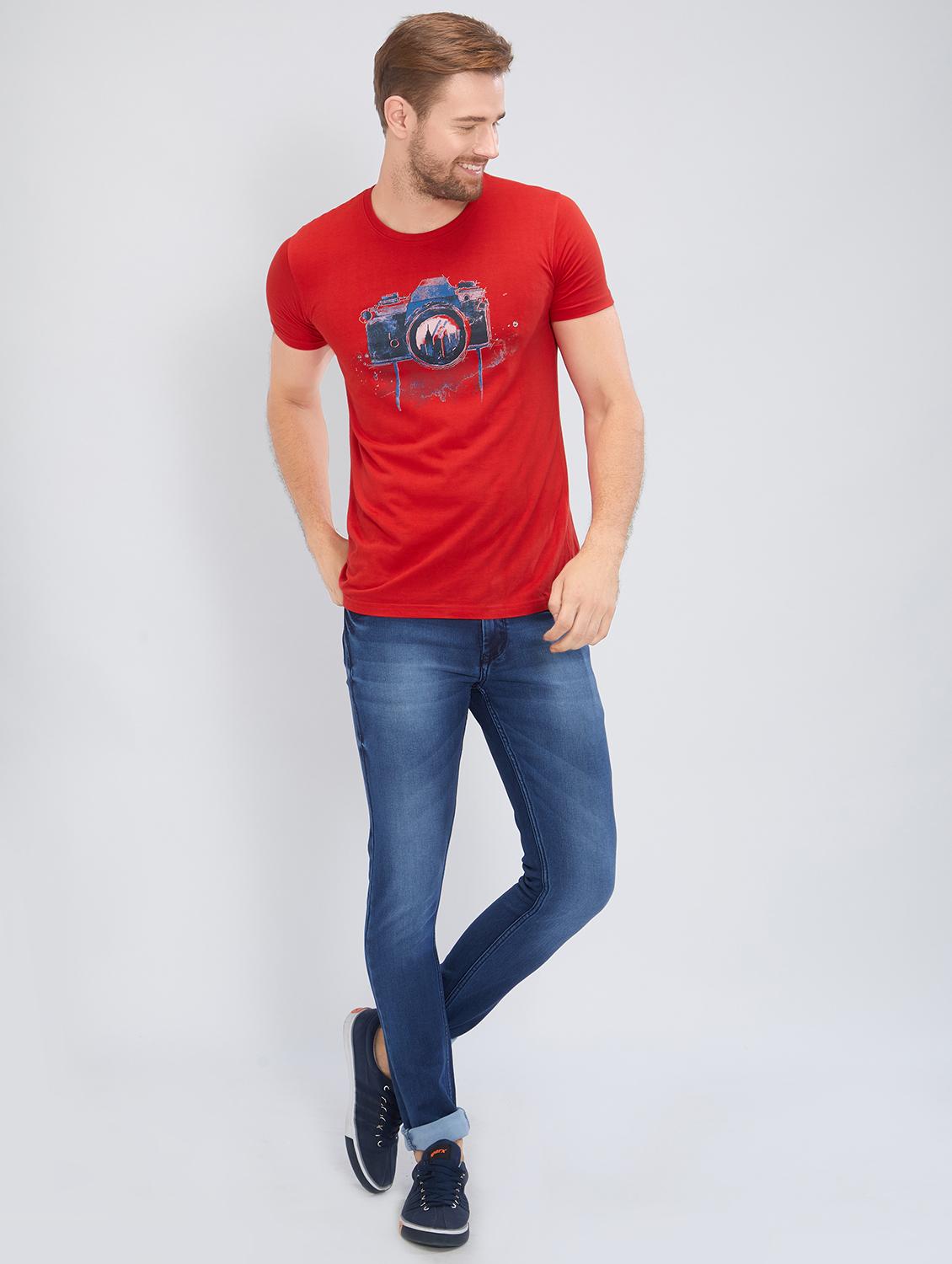 blue denim washed jeans - 15496158 - Zoom Image - 4
