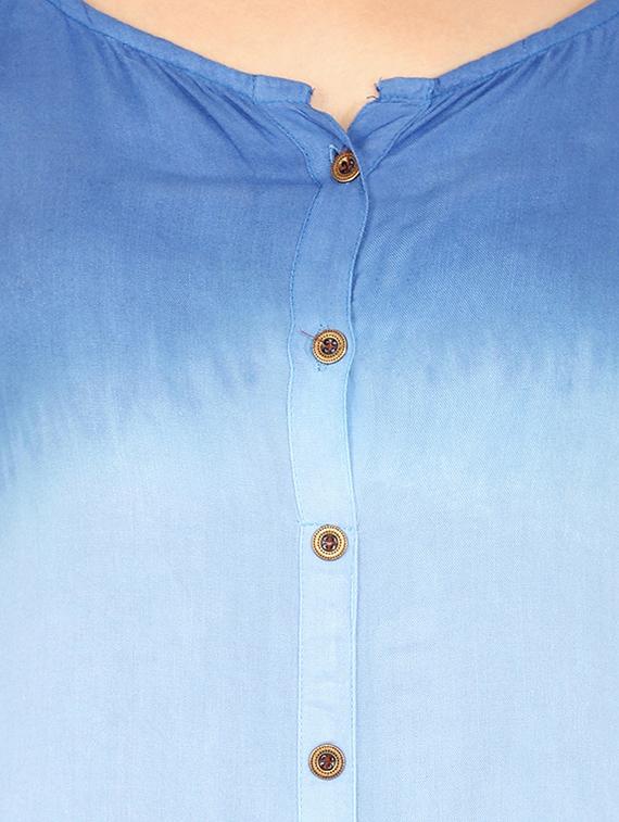 Ombre tiered kurta - 15496512 - Zoom Image - 4