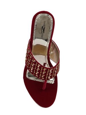 maroon toe separator wedges - 15496559 - Standard Image - 4