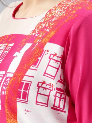 printed straight kurta - 15496806 - Standard Image - 4