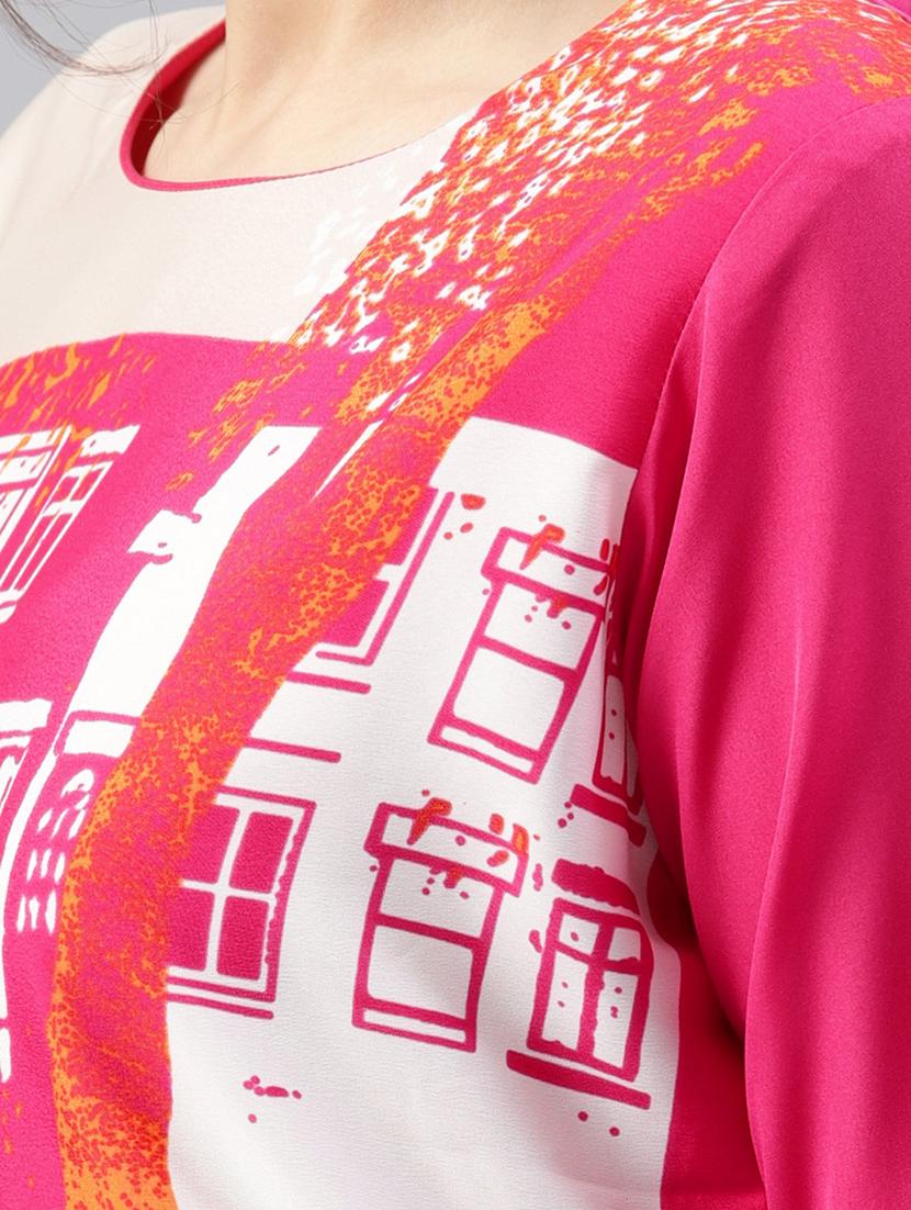 printed straight kurta - 15496806 - Zoom Image - 4