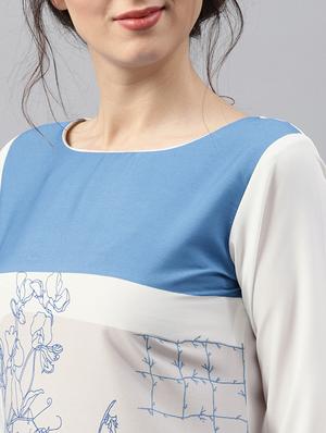Printed straight kurta - 15496816 - Standard Image - 4