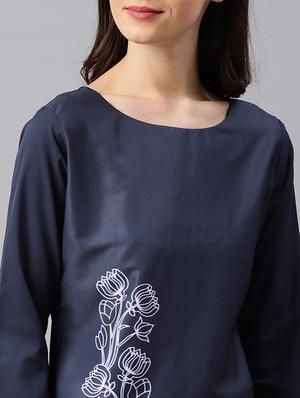 Printed straight kurta - 15496845 - Standard Image - 4