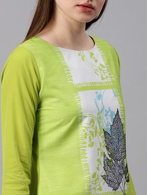 Printed straight kurta - 15496854 - Standard Image - 4