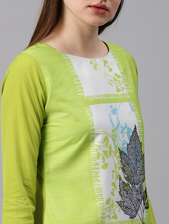 Printed straight kurta - 15496854 - Zoom Image - 4