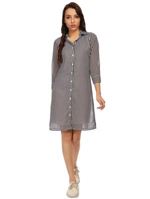 striped shirt dress - 15497074 - Standard Image - 4