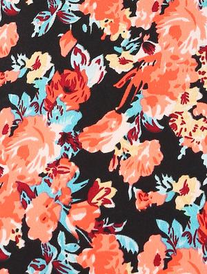 sleeveless printed a-line dress - 15497082 - Standard Image - 4