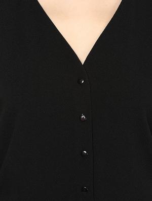 button detail belted romper - 15497110 - Standard Image - 4
