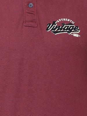 maroon polyester polo tshirt - 15497778 - Standard Image - 4