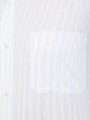 white cotton blend formal shirt - 15497836 - Standard Image - 4