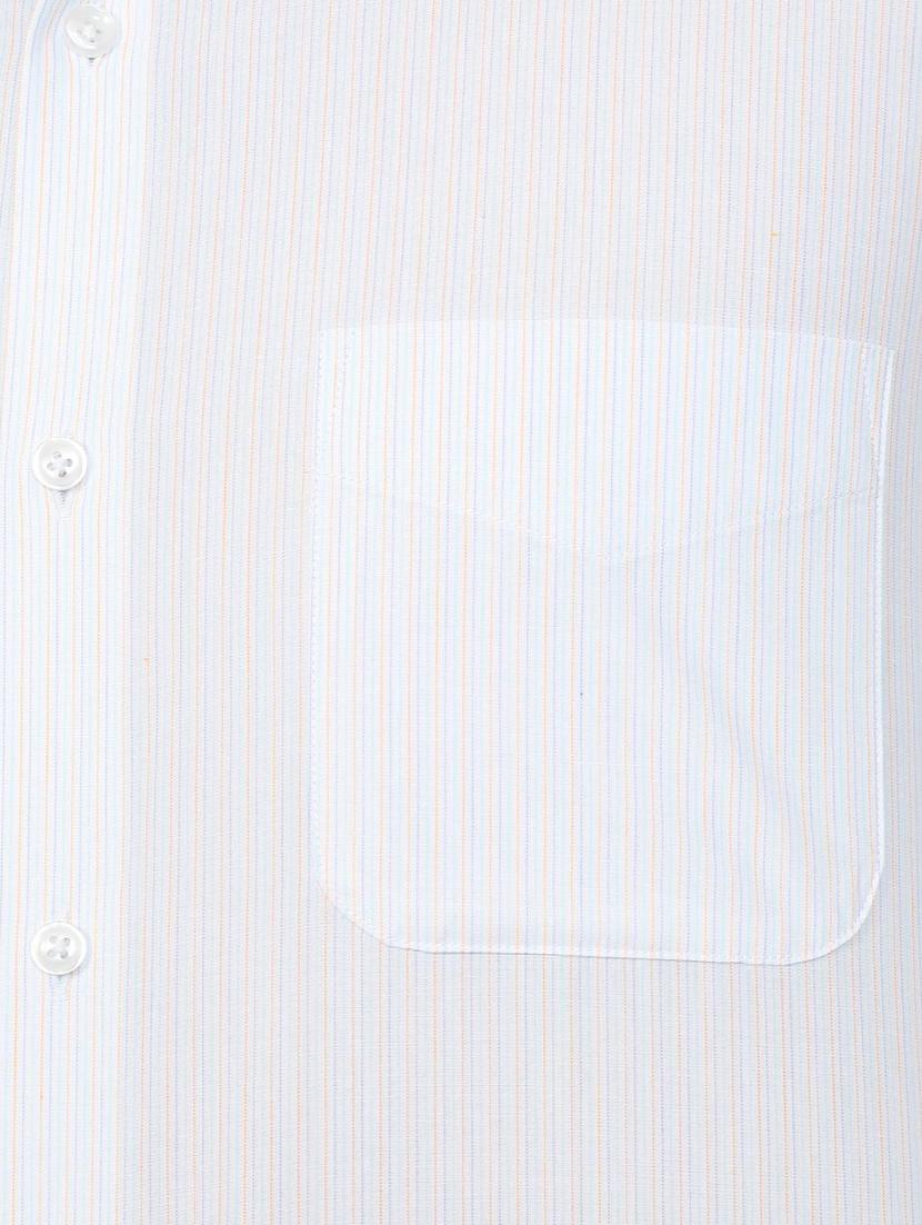 white cotton blend formal shirt - 15497836 - Zoom Image - 4