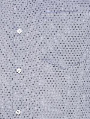 blue cotton formal shirt - 15497843 - Standard Image - 4