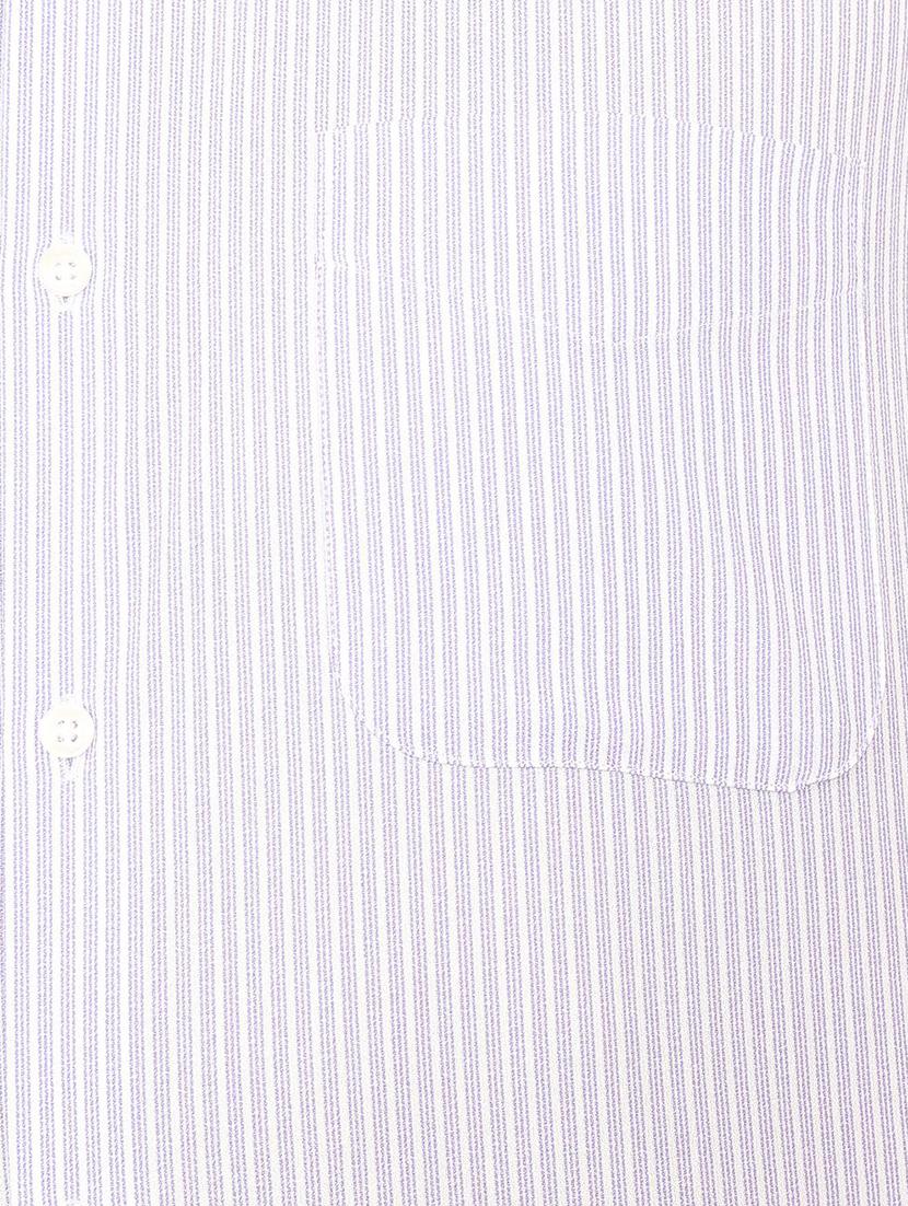 purple cotton formal shirt - 15497848 - Zoom Image - 4