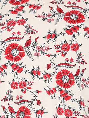 sheer hem panel printed top - 15497946 - Standard Image - 4