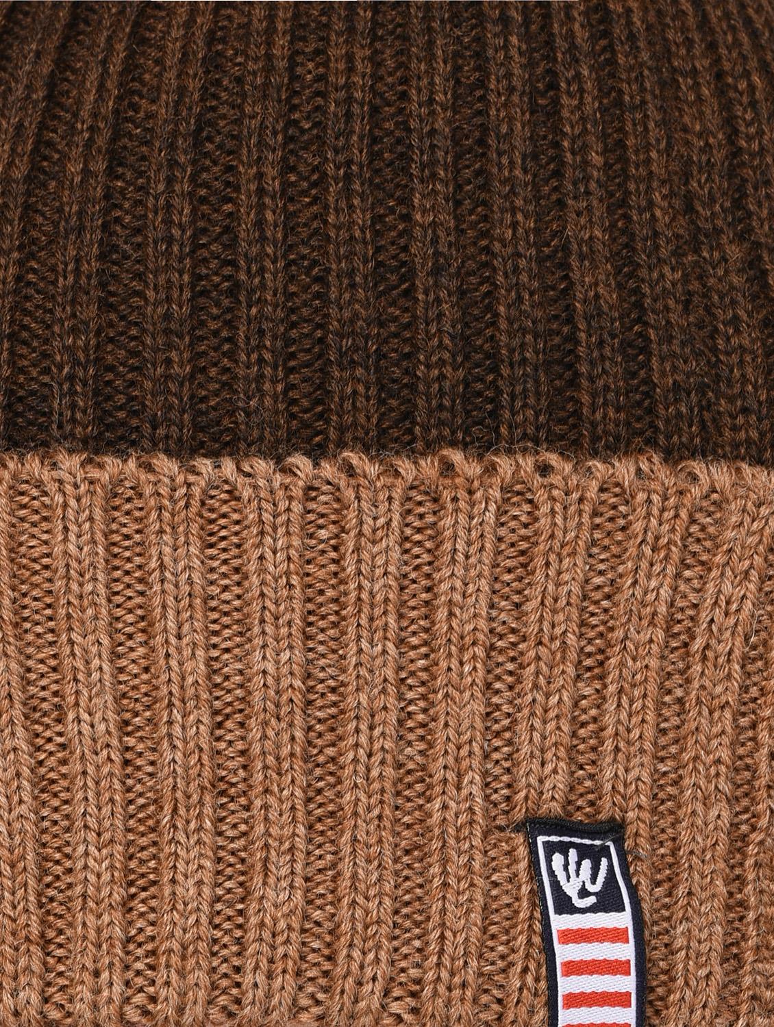 brown wool beanie - 15498072 - Zoom Image - 4