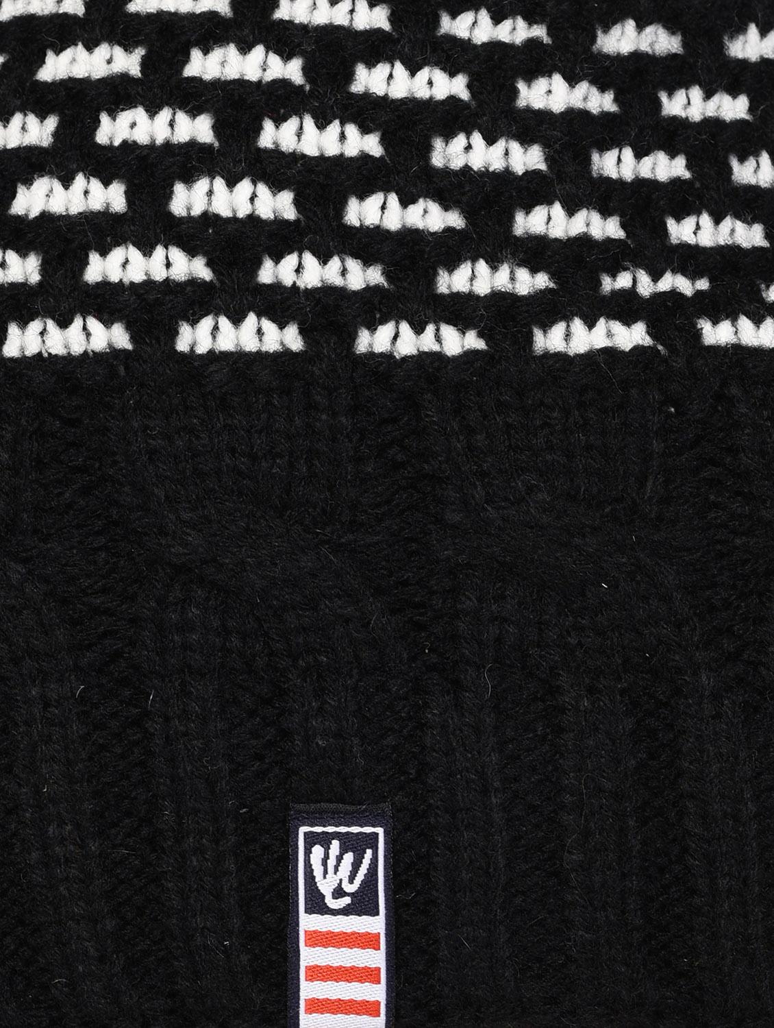 black wool beanies cap - 15498084 - Zoom Image - 4
