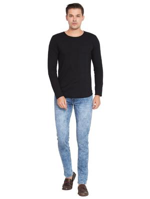 blue denim washed jeans - 15498937 - Standard Image - 4