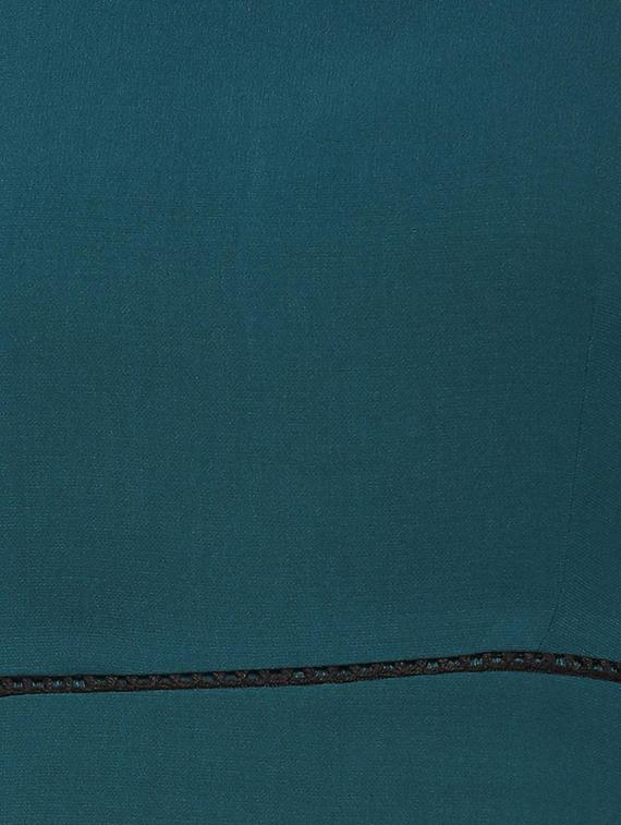 frill detail sleeved a-line dress - 15498972 - Zoom Image - 4