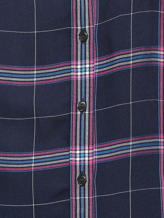 pocket patch checkered shirt - 15498980 - Zoom Image - 4
