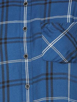 pocket patch checkered shirt - 15498982 - Standard Image - 4