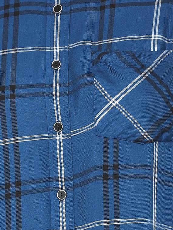 pocket patch checkered shirt - 15498982 - Zoom Image - 4