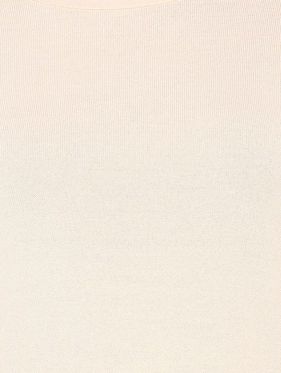 overlap back self-tie waist top - 15499021 - Zoom Image - 4