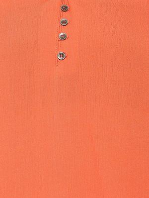 shoulder embroidered detail kurti - 15499036 - Standard Image - 4