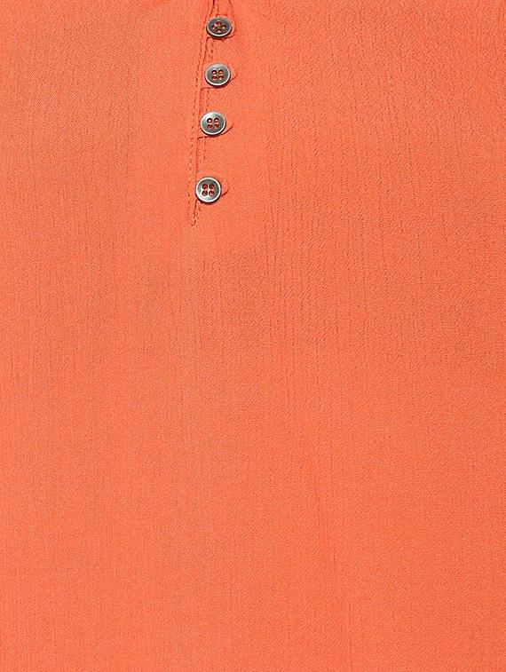 shoulder embroidered detail kurti - 15499036 - Zoom Image - 4
