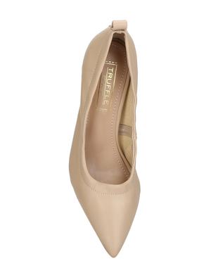 beige slip on pumps - 15502452 - Standard Image - 4