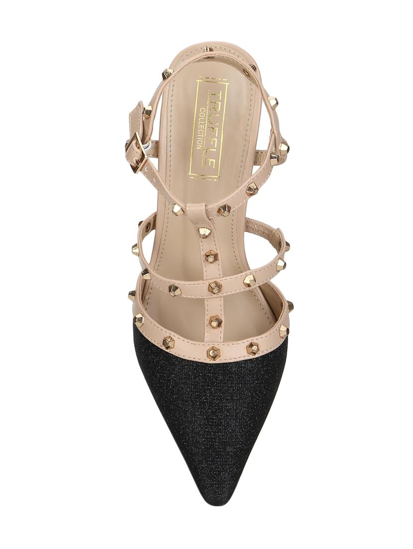 black ankle strap sandals - 15502454 - Zoom Image - 4