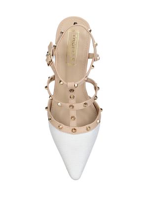 white ankle strap sandals - 15502456 - Standard Image - 4