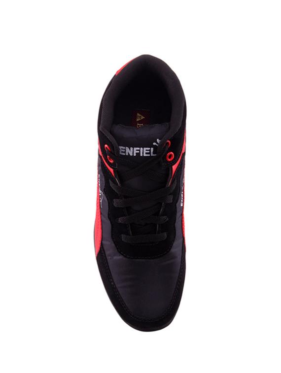 black canvas lace up sneakers - 15502631 - Zoom Image - 4