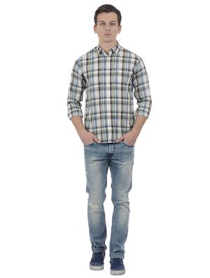 multi colored cotton blend casual shirt - 15503895 - Standard Image - 4