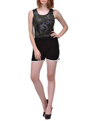 Contrast piping detail shorts - 15504334 - Standard Image - 4