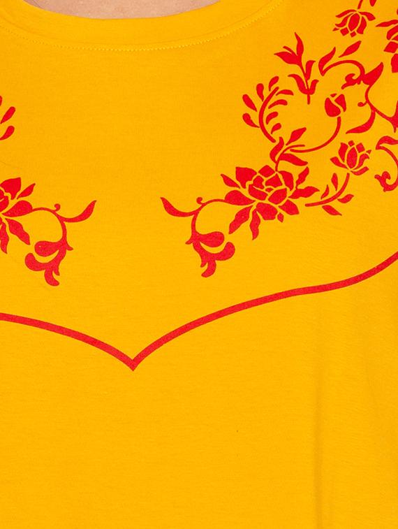 round neck printed tee - 15504979 - Zoom Image - 4