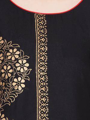 block print straight kurta - 15505235 - Standard Image - 4